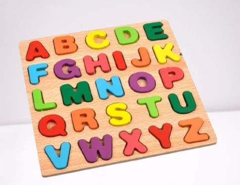 Wooden Number Puzzle Board Game for Kids