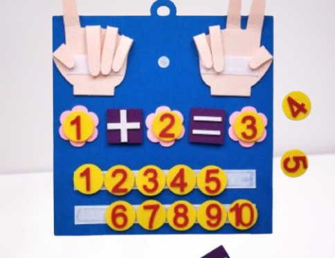 Finger Numbers Math Educational Toy