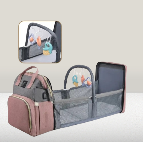 2 in One Versatile Diaper Bag and changing Station