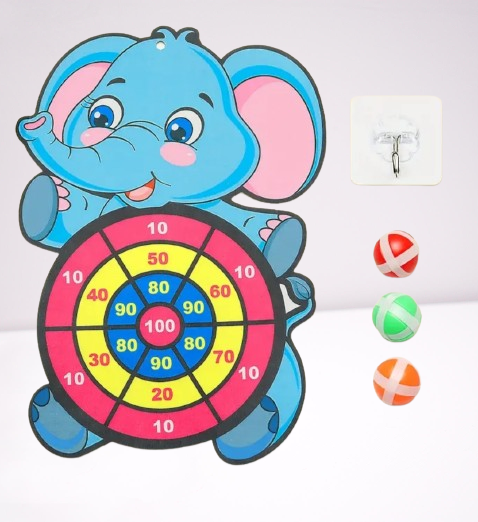 Elephant Sticky Ball Toss Target Game