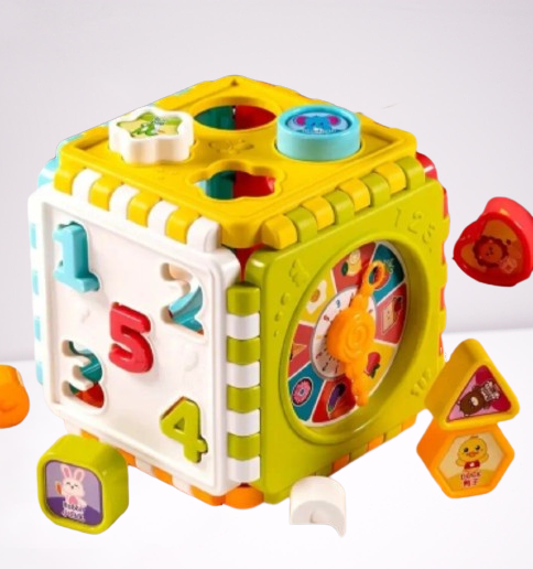 Six sided Educational Play Box